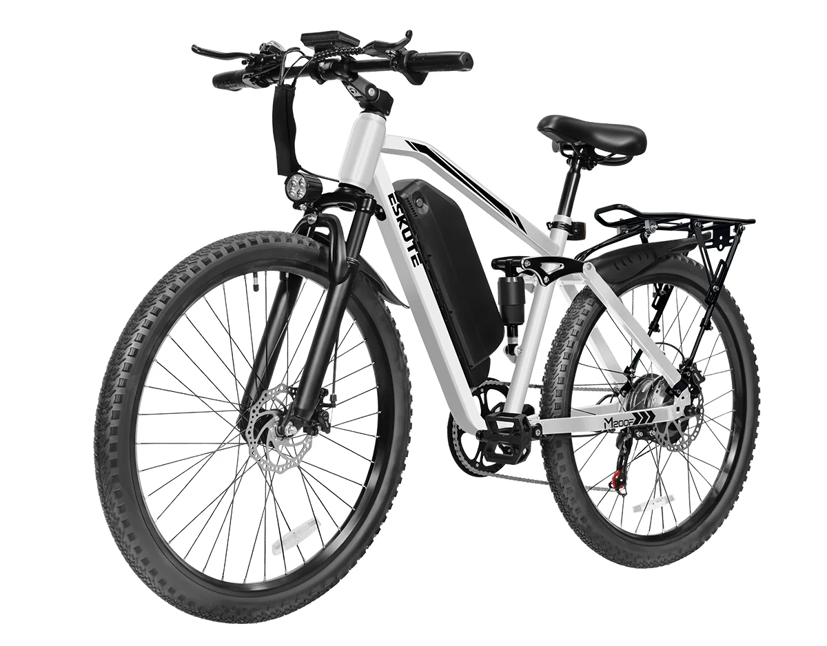 Eskute® M200F 27.5" Full Suspension Electric Bike