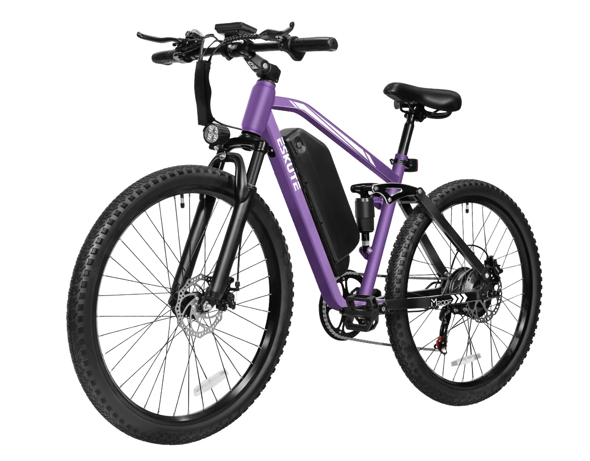 Eskute® M200F 27.5" Full Suspension Electric Bike
