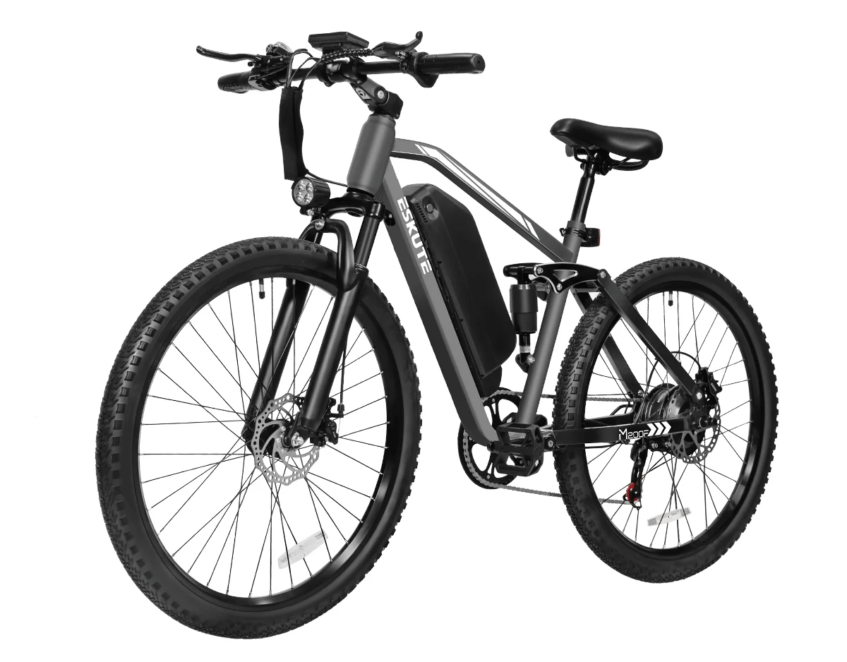 Eskute® M200F 27.5" Full Suspension Electric Bike