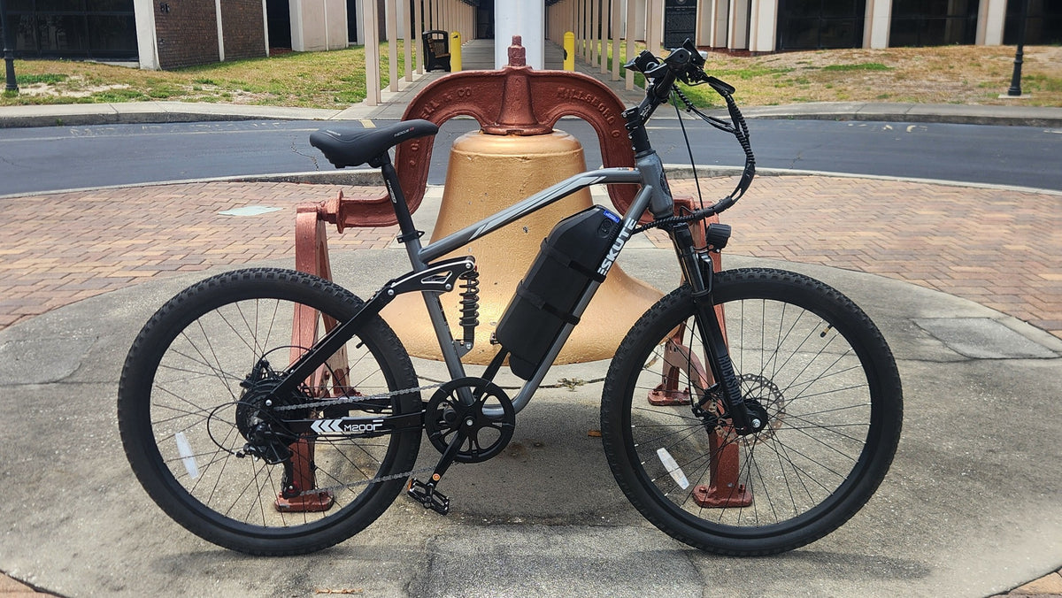 Eskute® M200F 27.5" Full Suspension Electric Bike